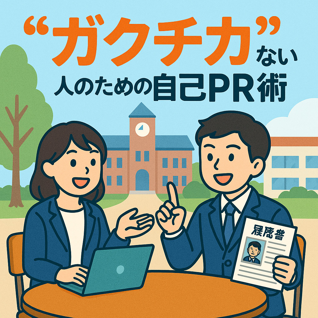 “ガクチカ”ない人のための自己PR術