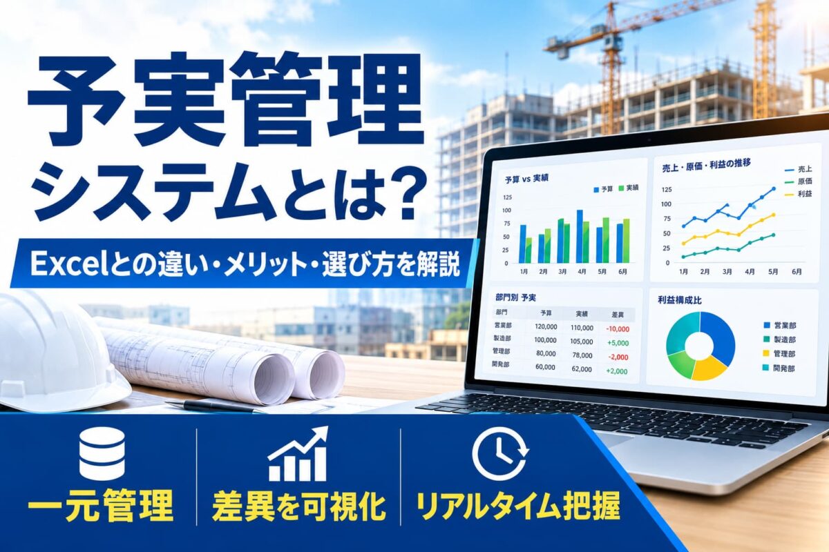 予実管理システムとは?Excelとの違いやメリット・選び方を解説